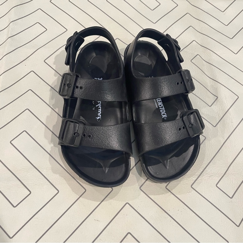 New Birkenstock Black Eva Sandals